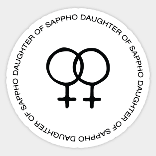 Daughter of Sappho Sticker